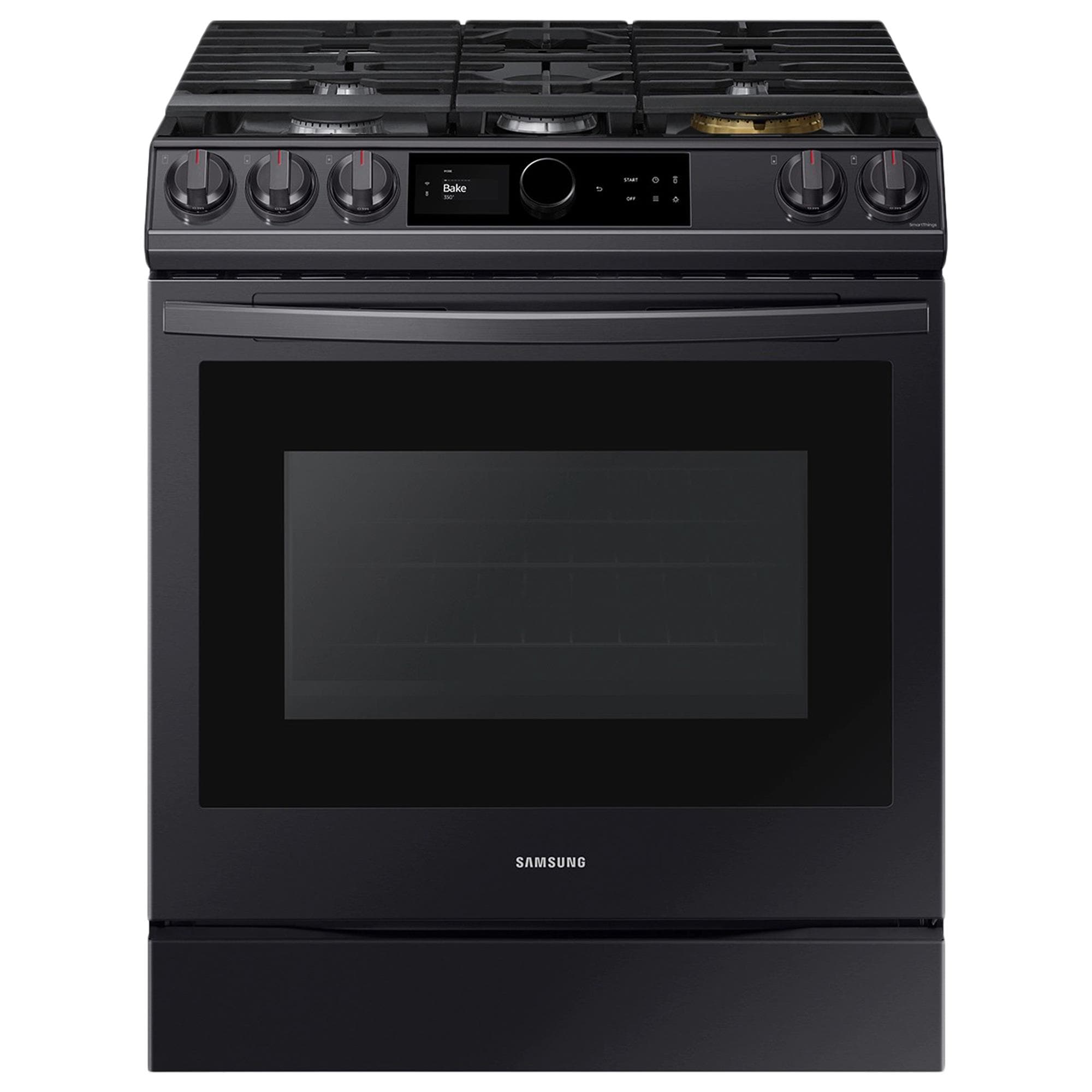 samsung front control gas range