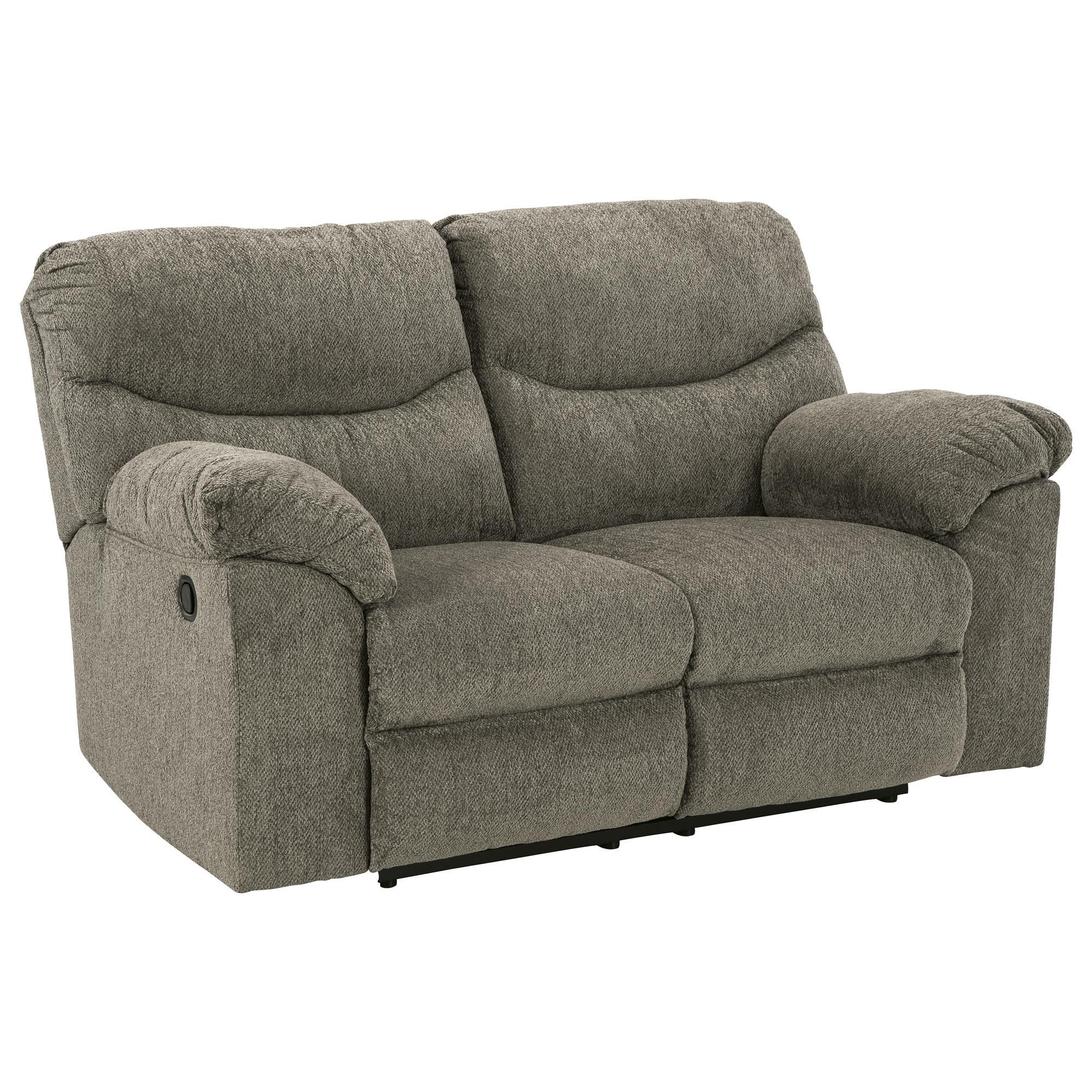 Signature Design by Ashley Alphons Manual Reclining Loveseat in