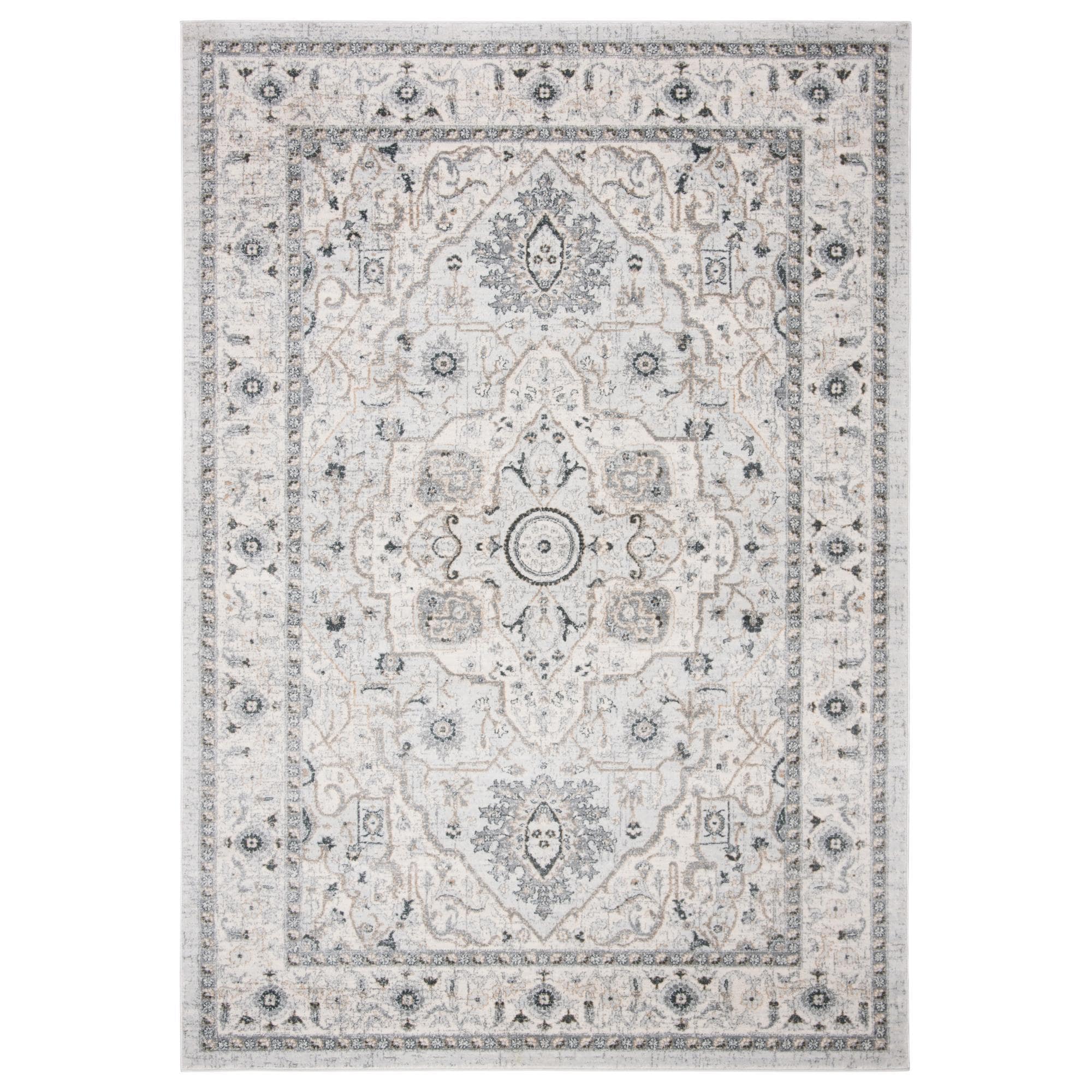 Isabella Gray 5x7 Abstract Area Rug - Area Rugs - Knoxville