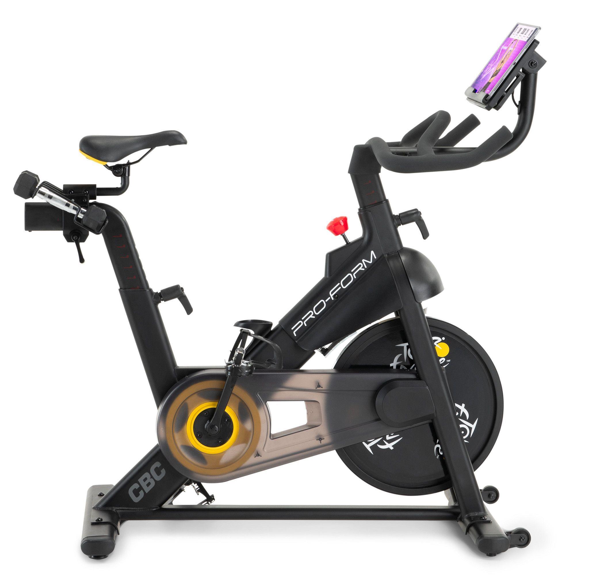 Icon Health & Fitness Tour De France CBC Studio Cycle in Black | NFM