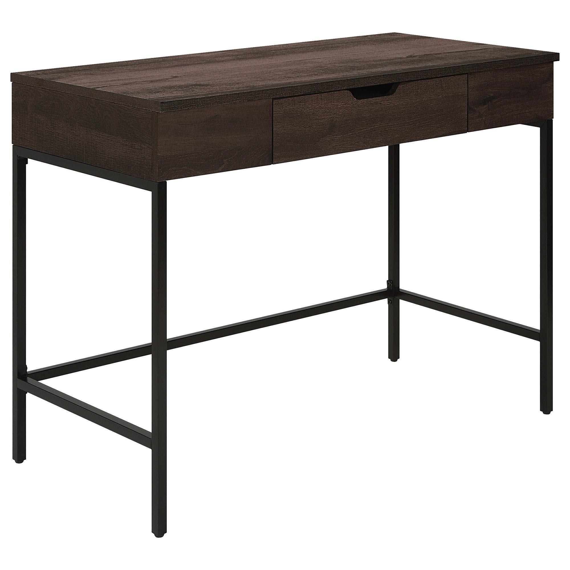 Otto Sit Stand Desk with Modesty Panel - Dania Furniture