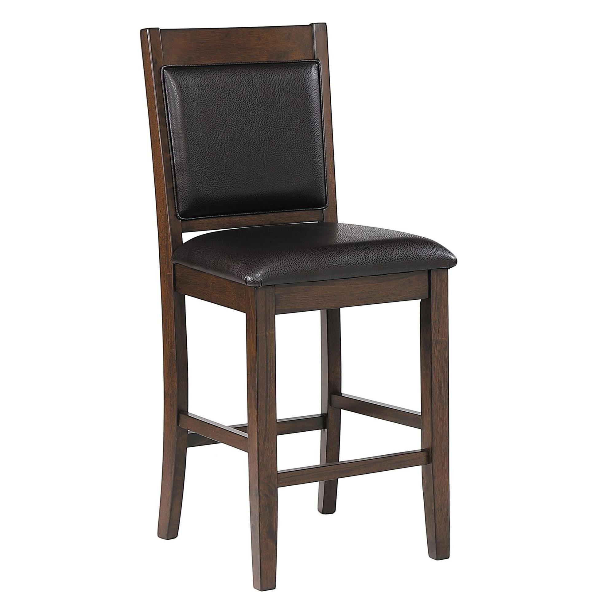 Pacific Landing Dewey Counter Height Stool in Walnut | NFM