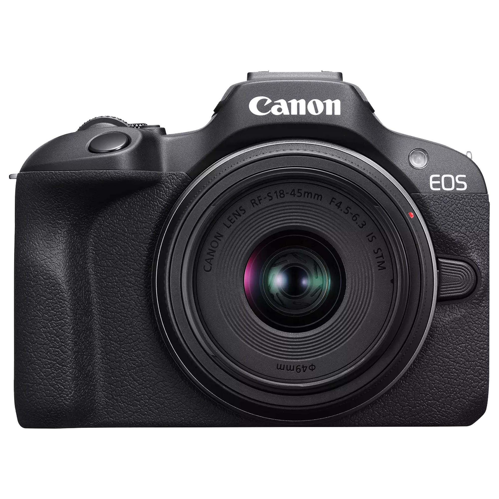 Canon EOS R100 RF-S18-45mm F4.5-6.3 IS STM & RF-S55