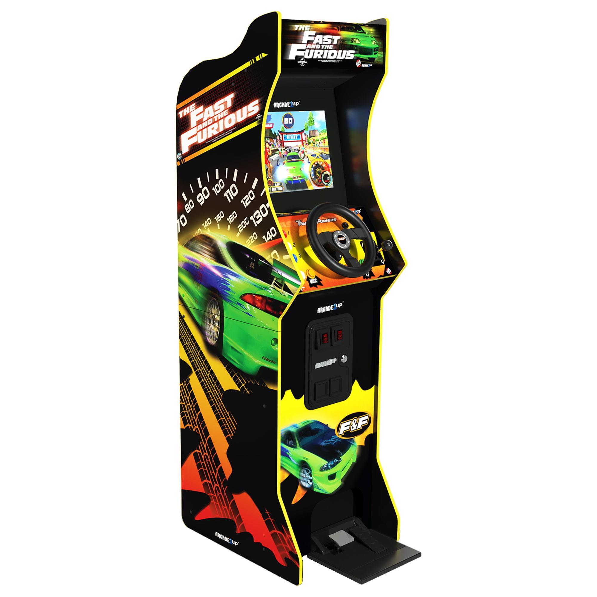 Arcade1Up The Fast and The Furious Deluxe Arcade Machine 2-In-1 