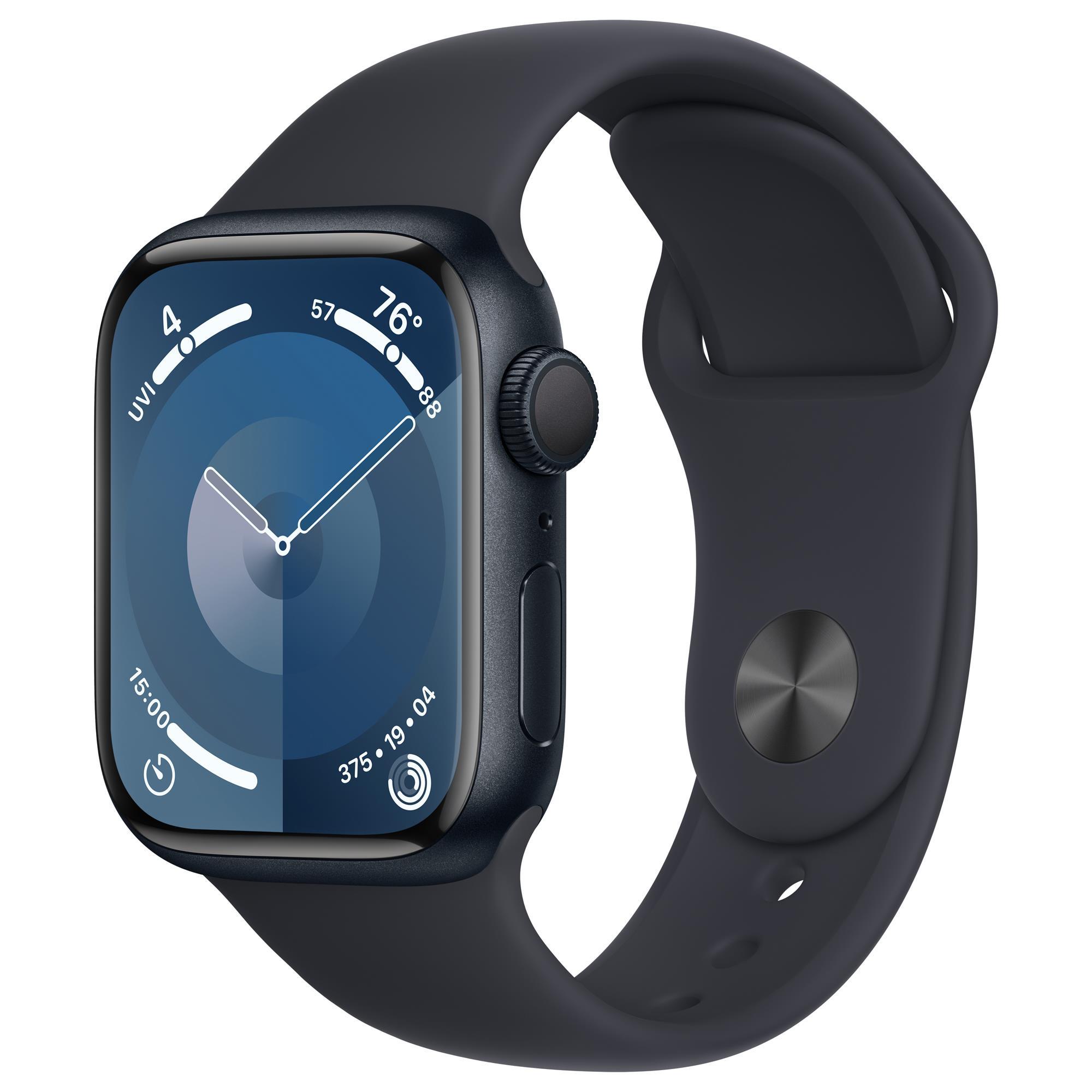 Apple Watch Series 9 GPS 41mm Midnight Aluminum Case with