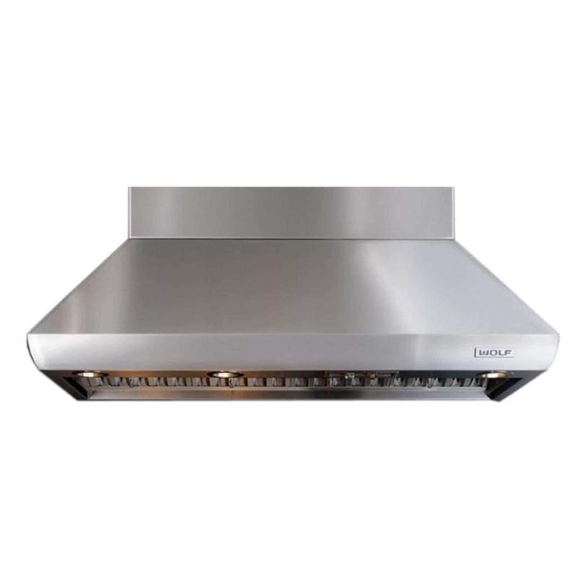 wolf 48 pro wall chimney hood