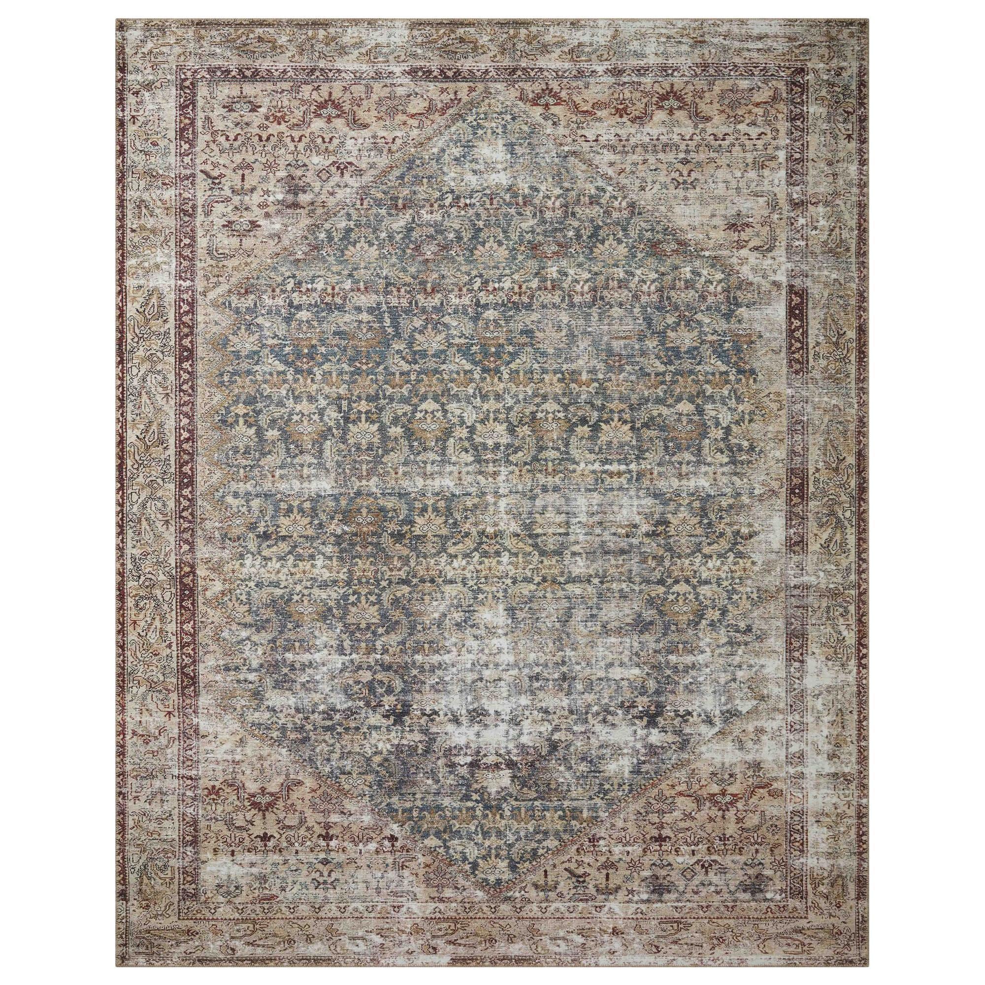 Amber Lewis x Loloi Georgie 10' x 14' Teal and Antique Area Rug | NFM