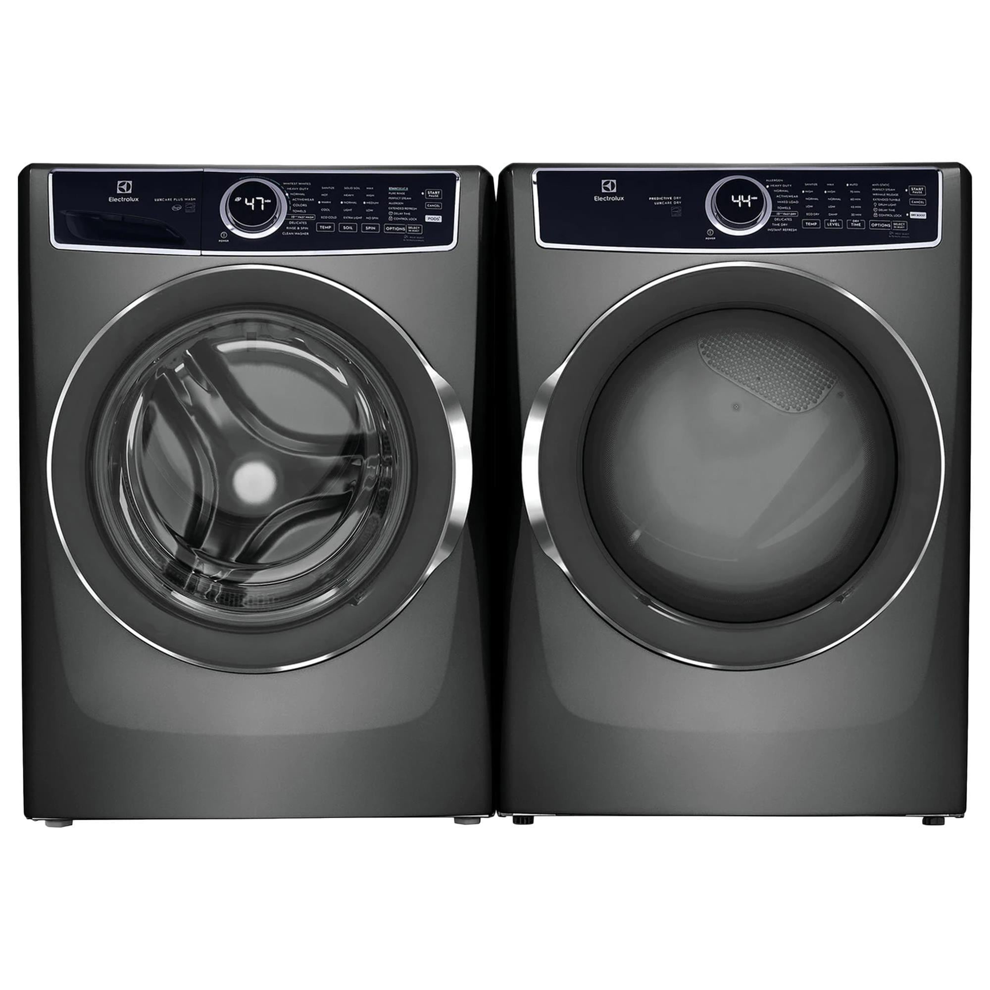 Electrolux 4.5 Cu. Ft. Front Load Washer and 8 Cu. Ft. Gas Dryer ...