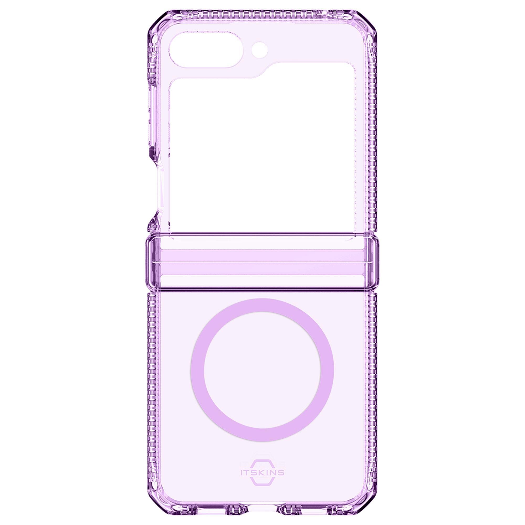 Magsafe Z Flip 5 Case, Clear Case Compatible Samsung Galaxy Z Flip 5 With  Ring Holder & Four-corner Shockproof