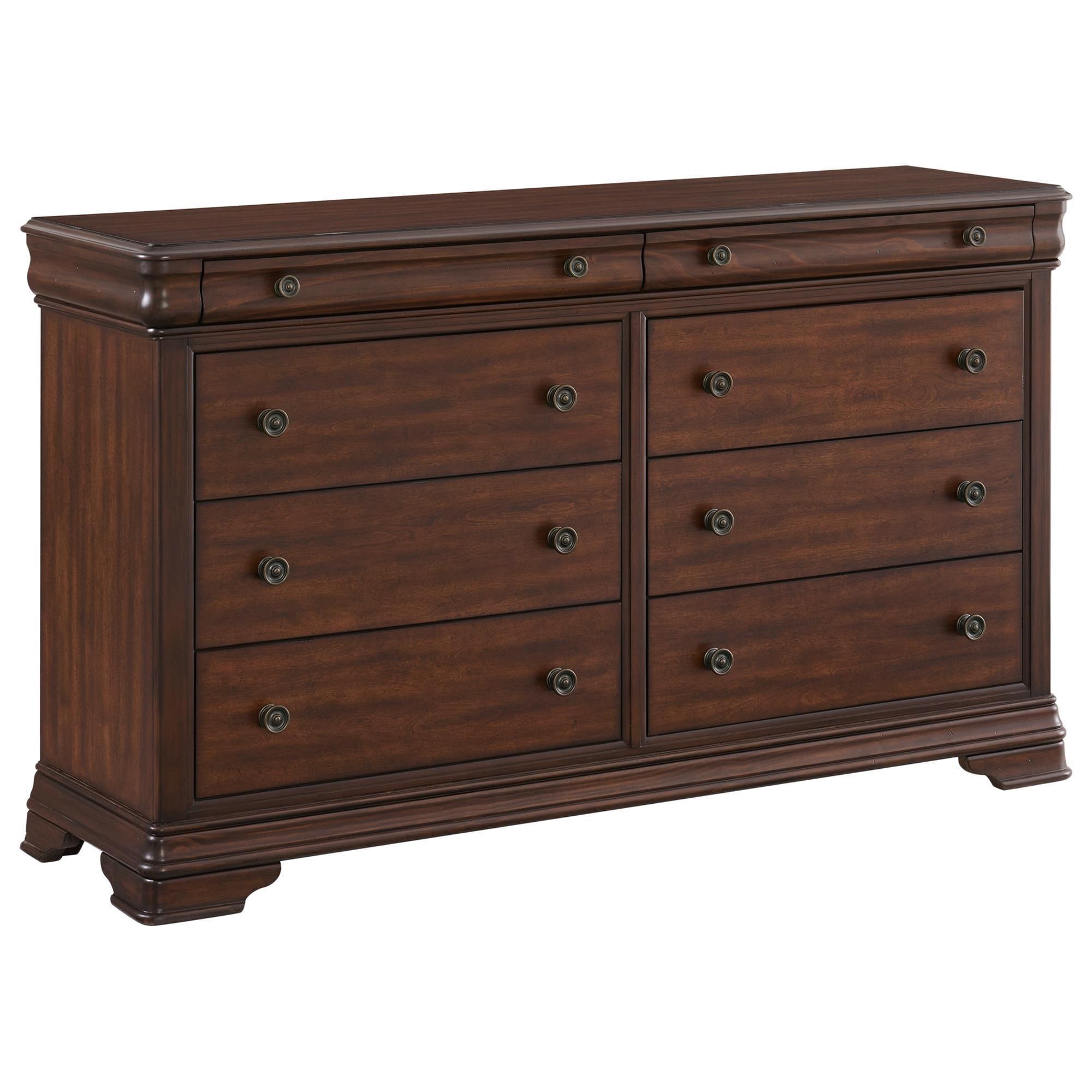 Mayberry Hill Phillipe 8-Drawer Dresser in Cherry | NFM