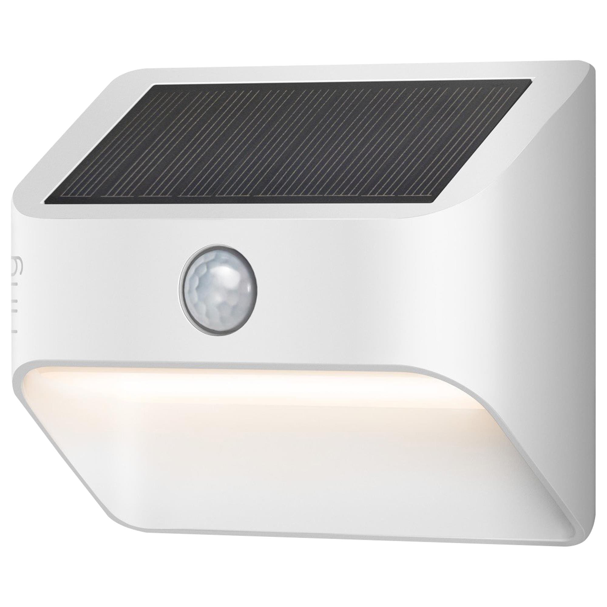 Ring Smart Lighting Solar Steplight in White | Nebraska Furniture Mart