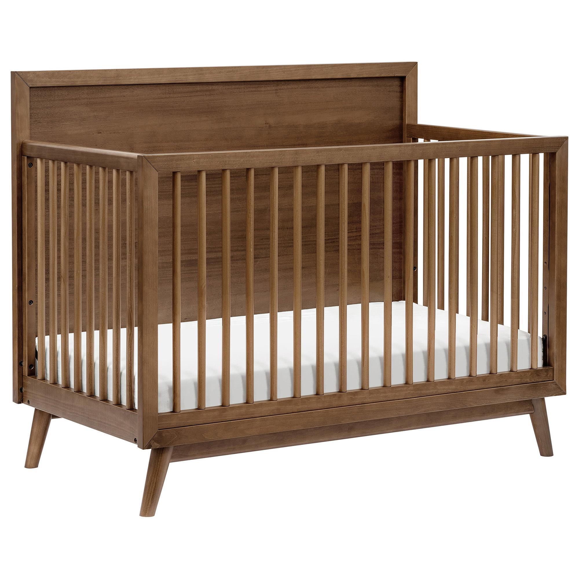 Babyletto Palma 4-In-1 Convertible Crib in Natural Walnut | NFM