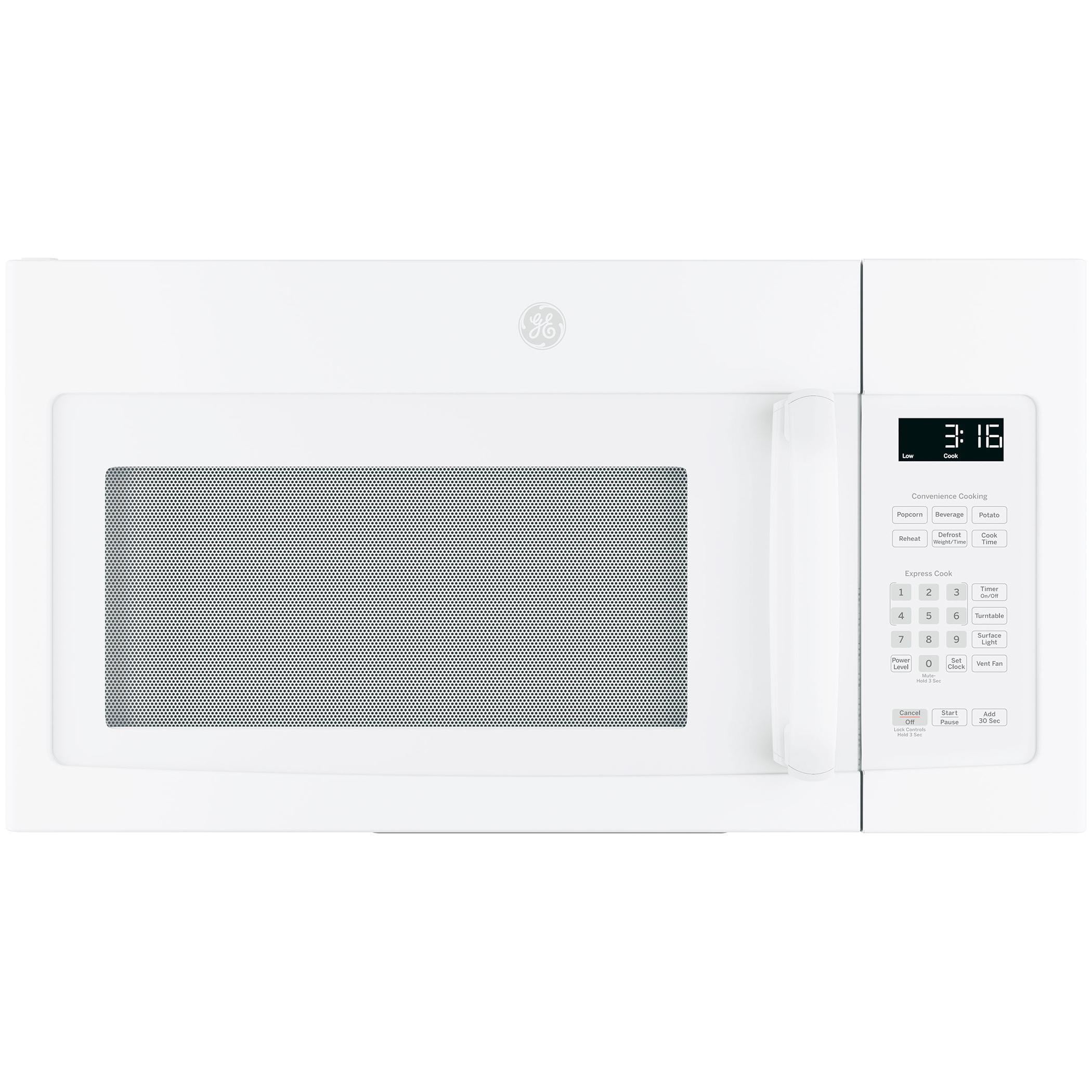 GE Appliances 1.6 Cu. Ft. Over The Range Microwave Oven with Recirculating  Venting in Stainless Steel