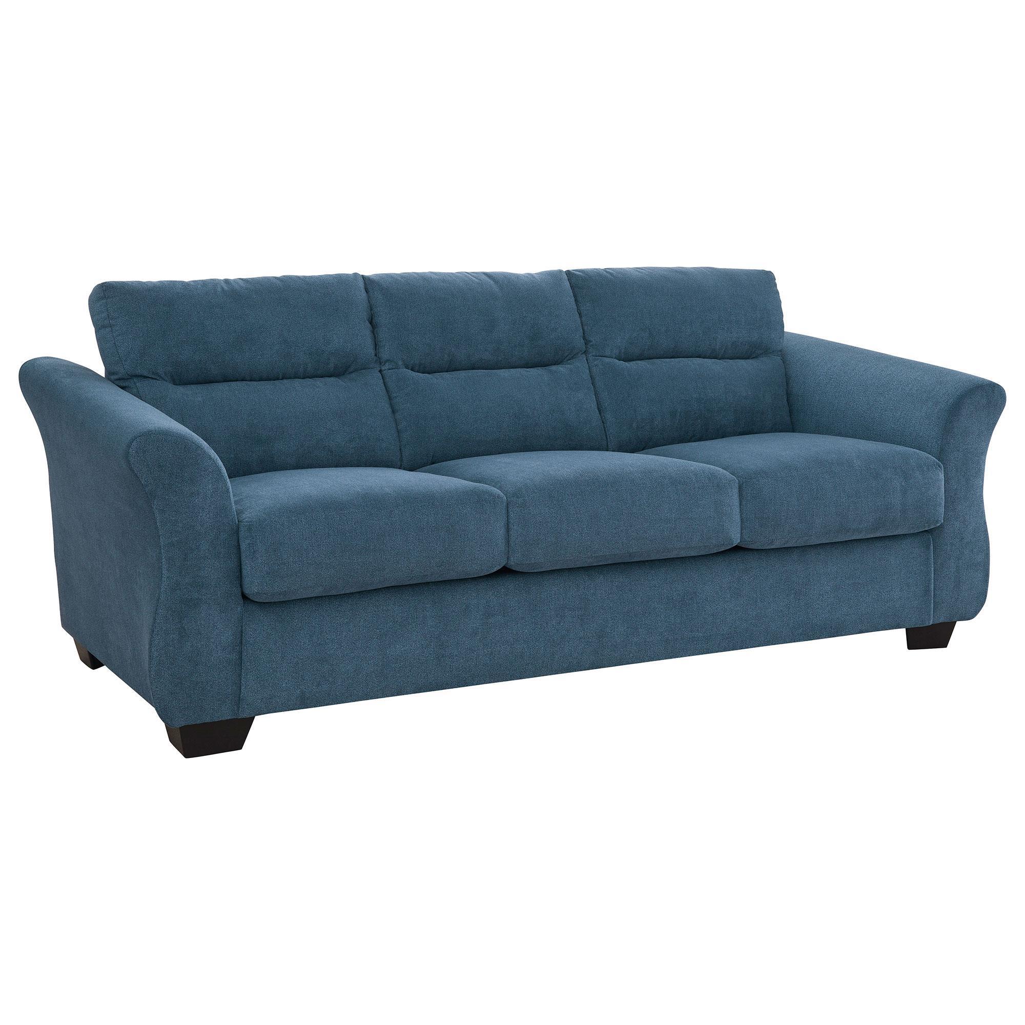 Signature Design by Ashley Miravel Queen Sofa Sleeper in Indigo | NFM