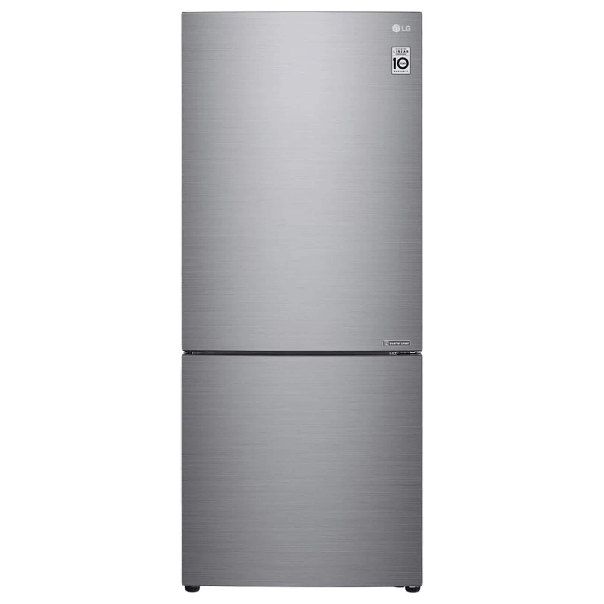 lg white refrigerator bottom freezer