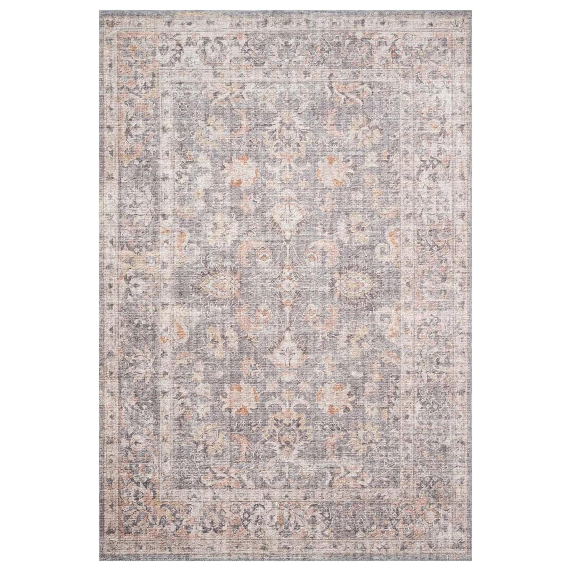 Loloi II Skye SKY-01 9' x 12' Grey and Apricot Area Rug | Shop NFM