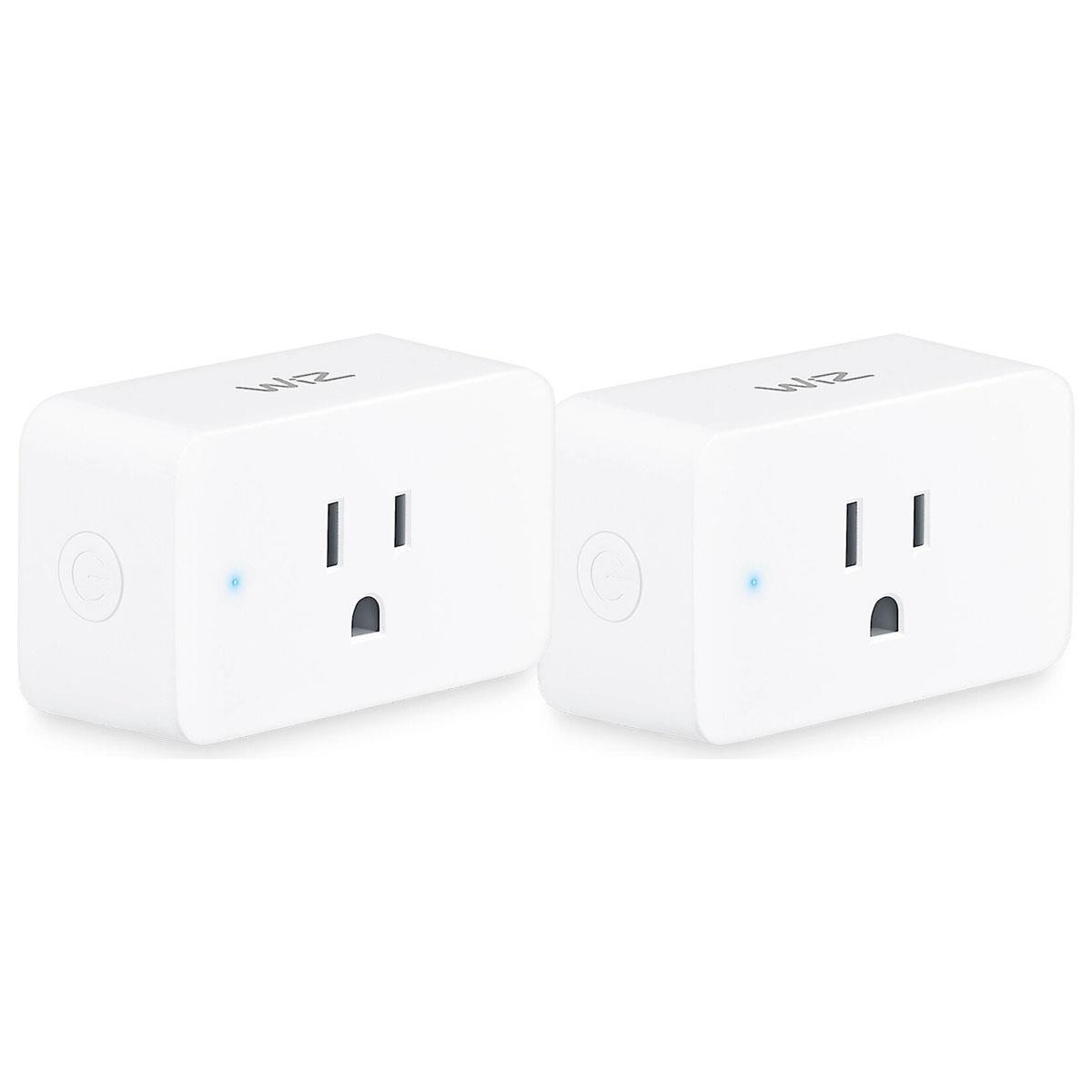 WiZ Smart Plugs, 2 pk.