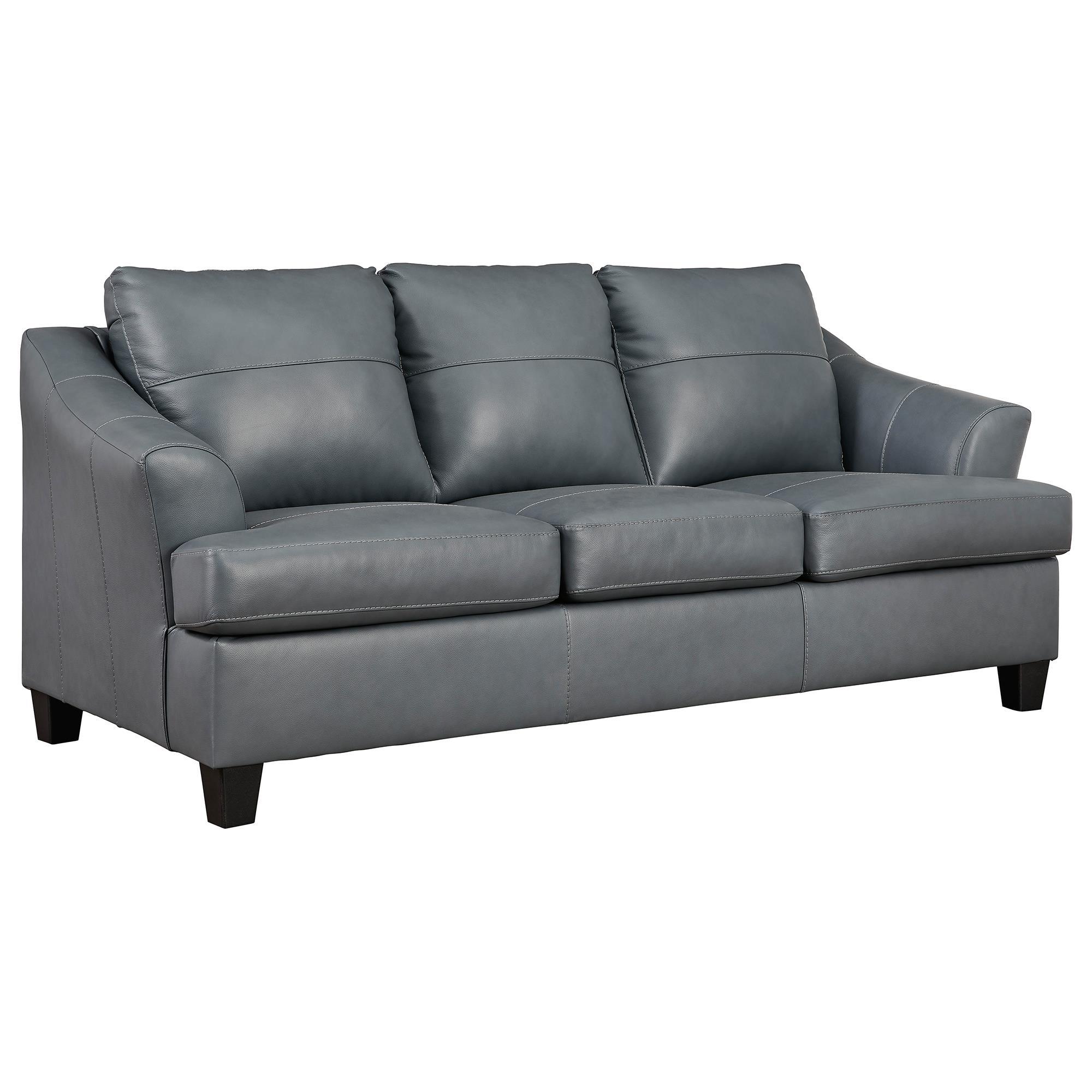 Signature Design by Ashley Genoa Queen Sofa Sleeper in Steel | NFM