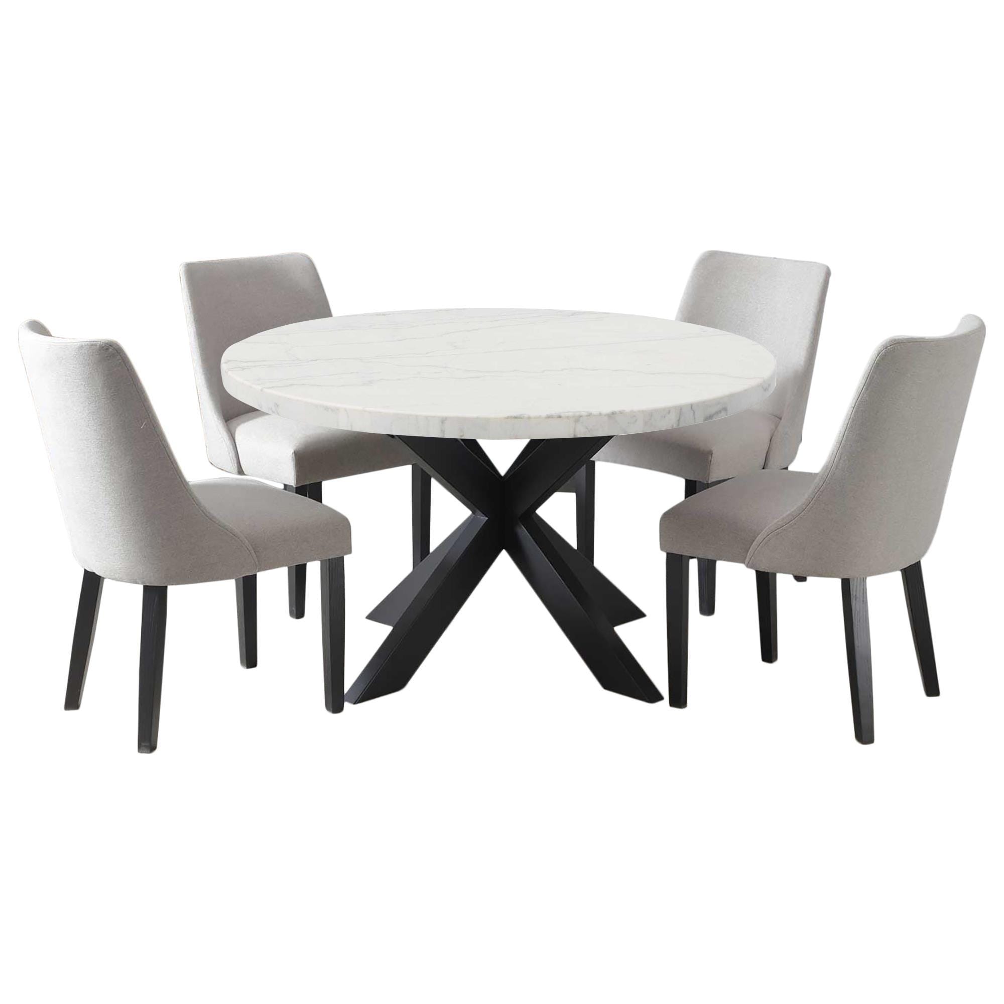 xena 5 piece dining set