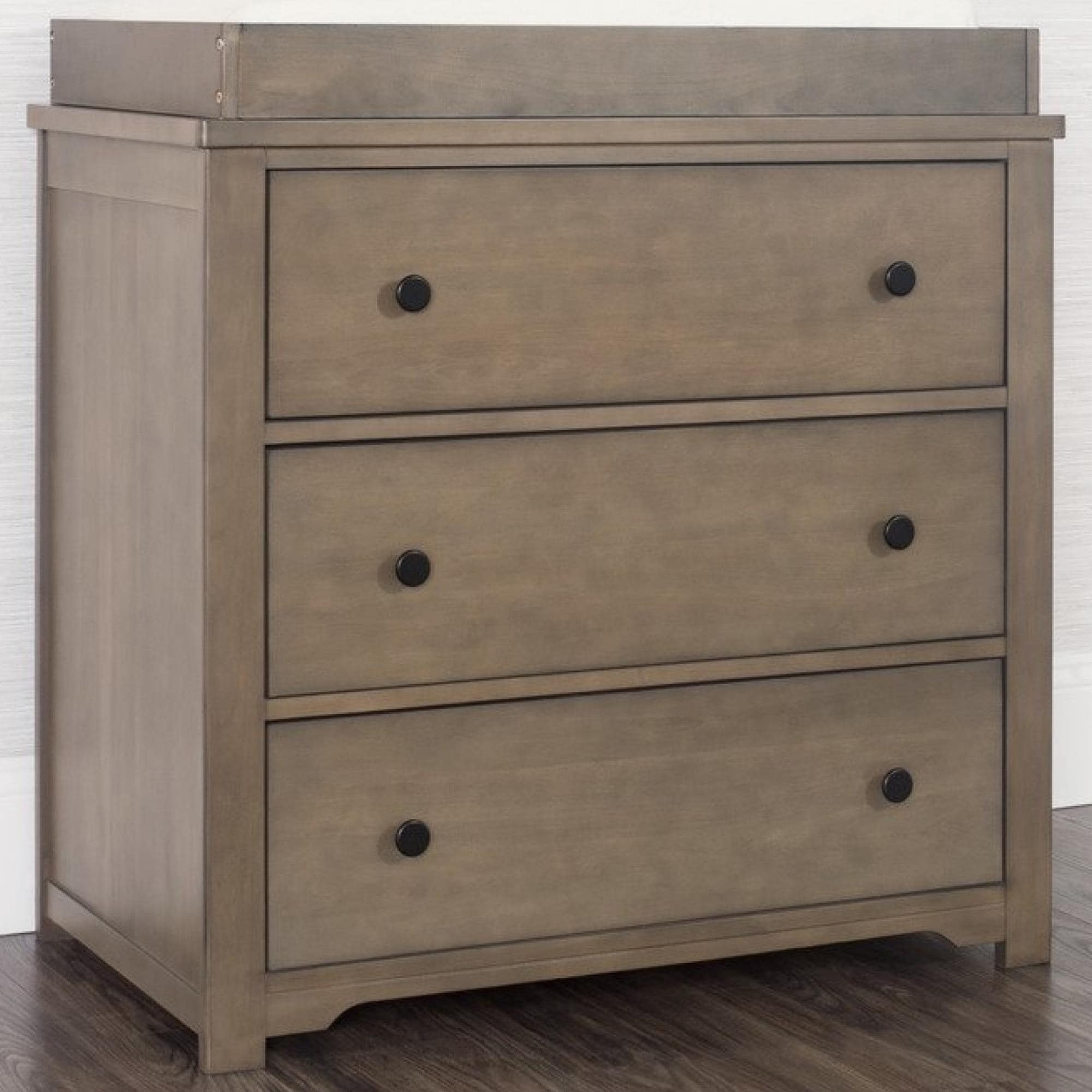 Natural & Grey 3-Drawer Dresser 38H x 19D x 43W - SuitePieces