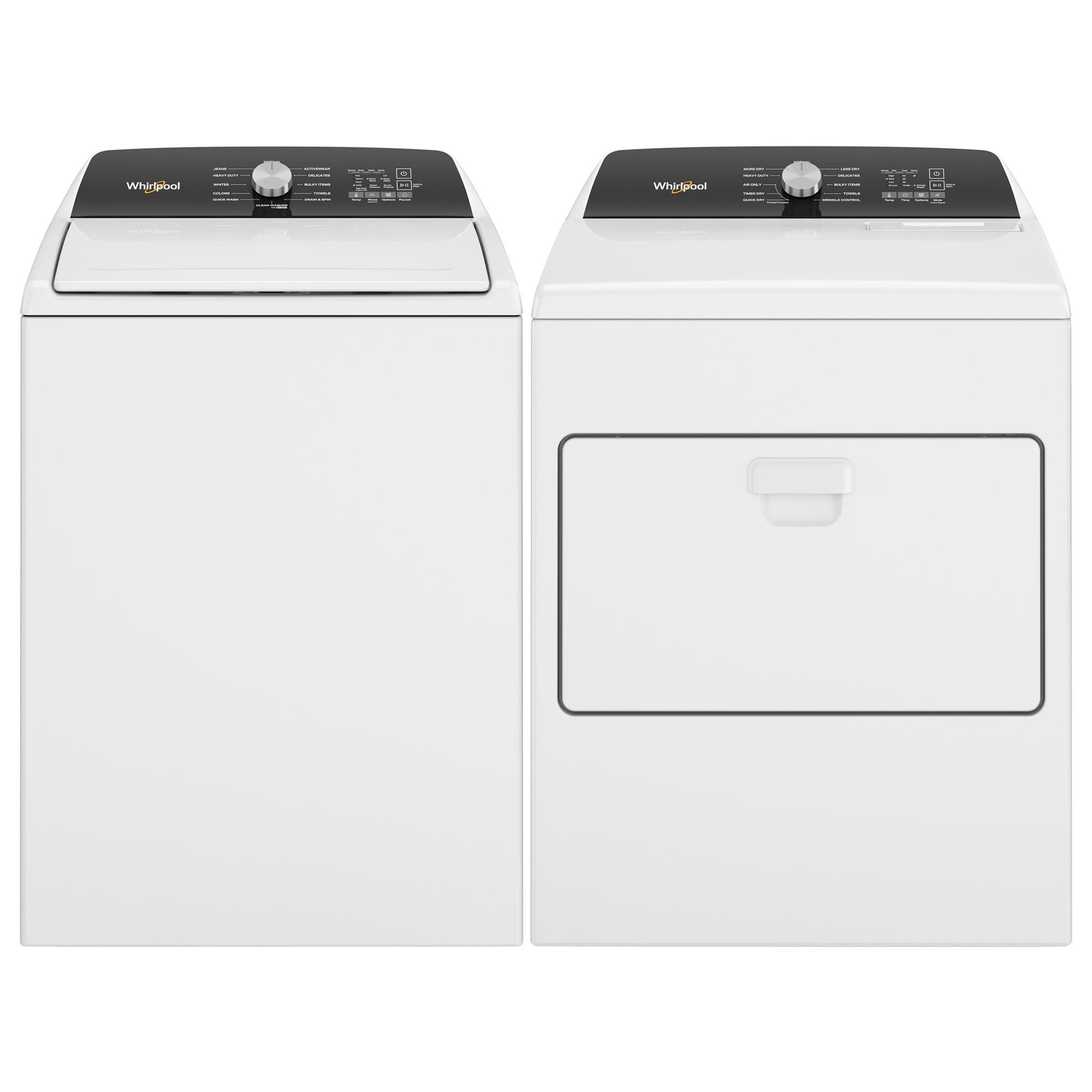 whirlpool washing machine air dry