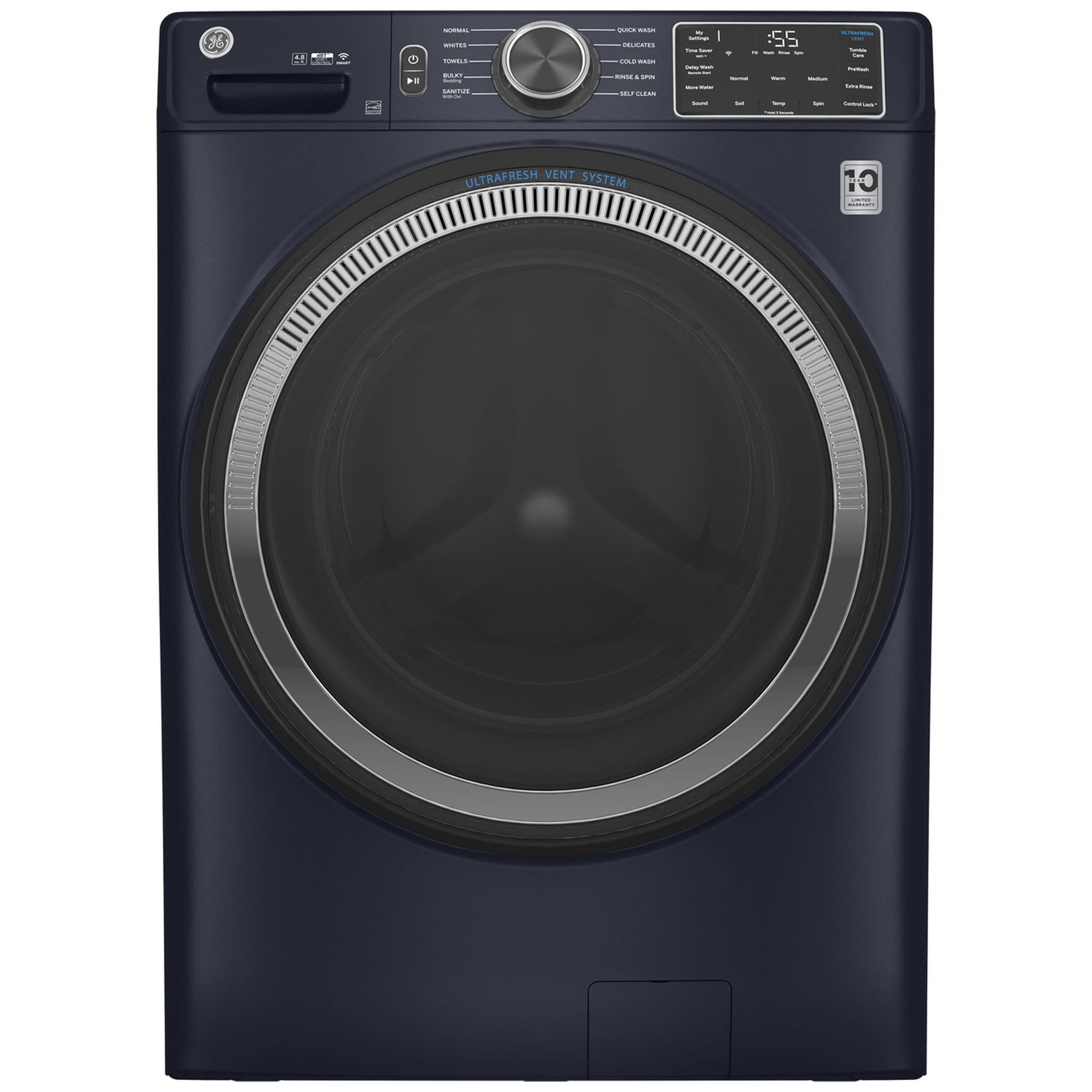 ge navy blue washer and dryer