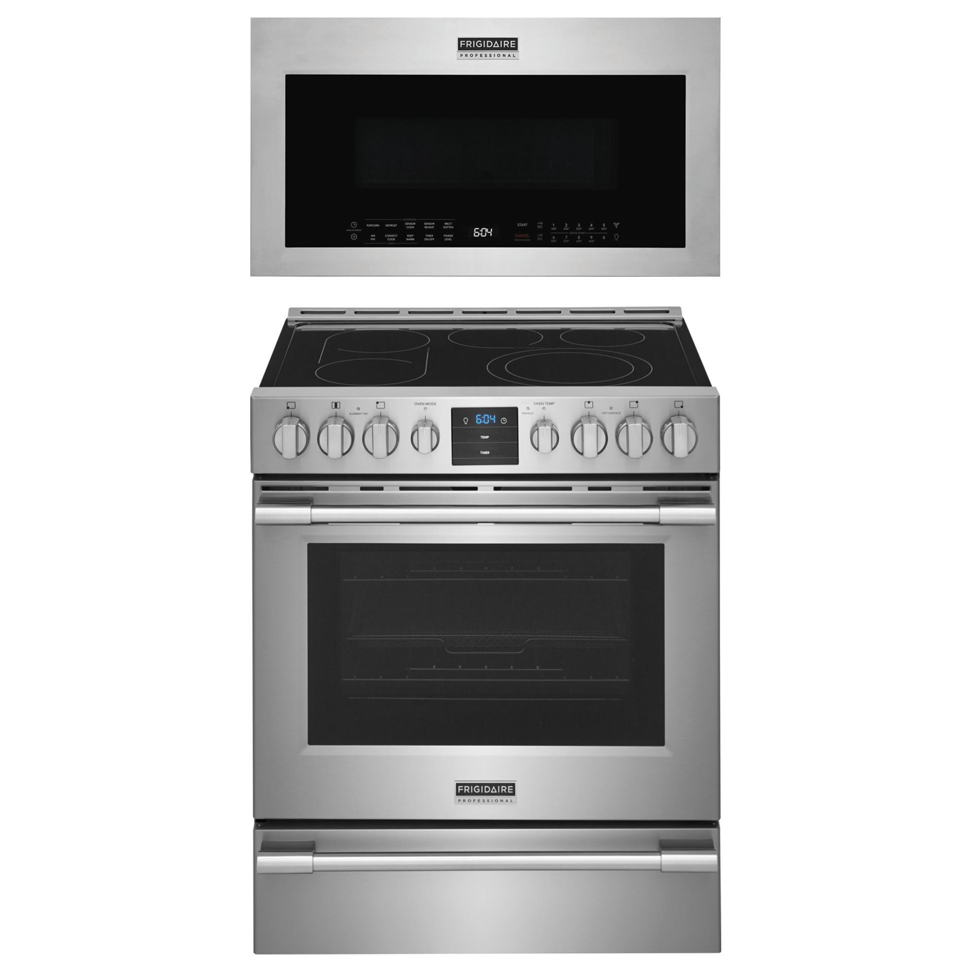 Frigidaire professional stove deals electric