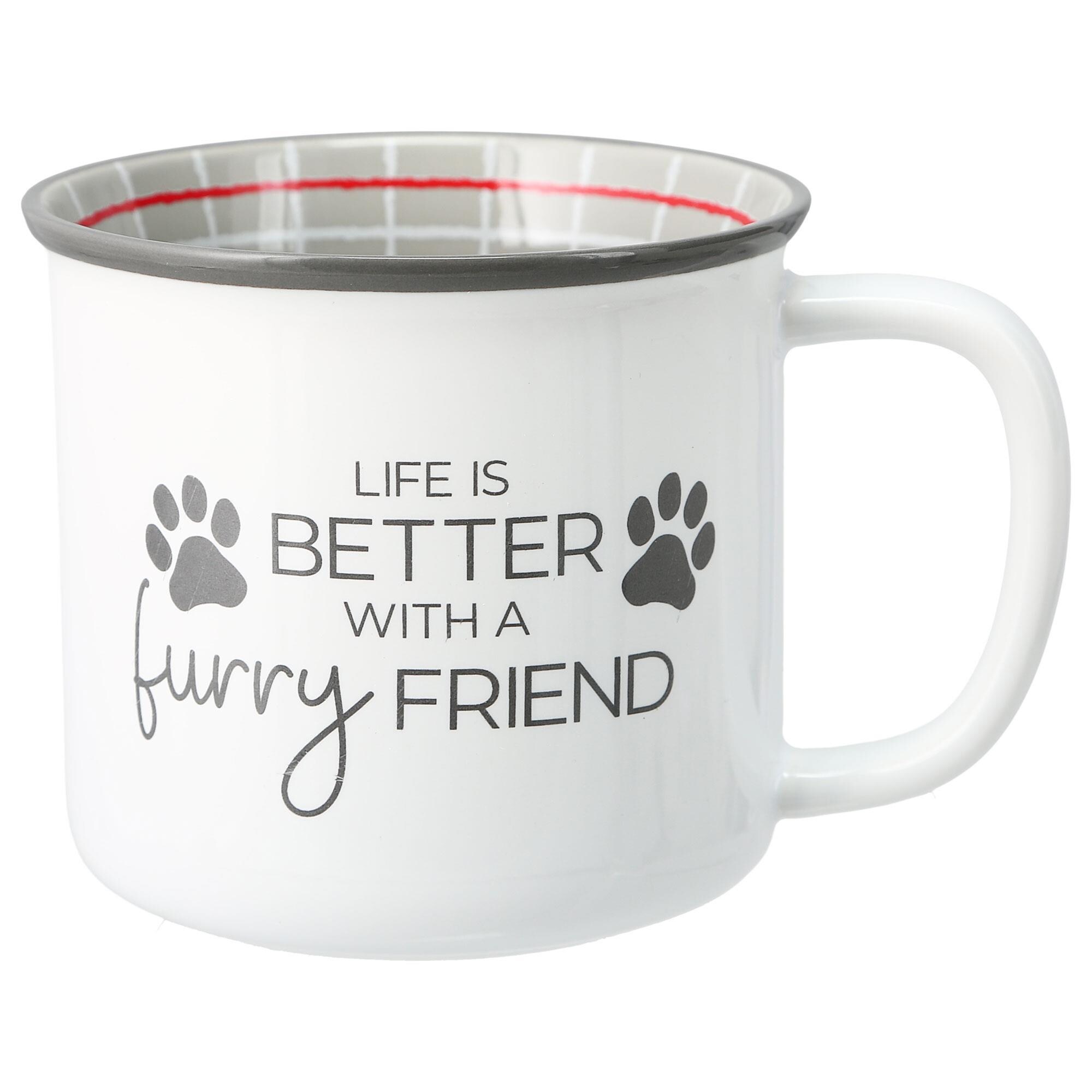 How You Brewin Friends White Ceramic Mug 20oz