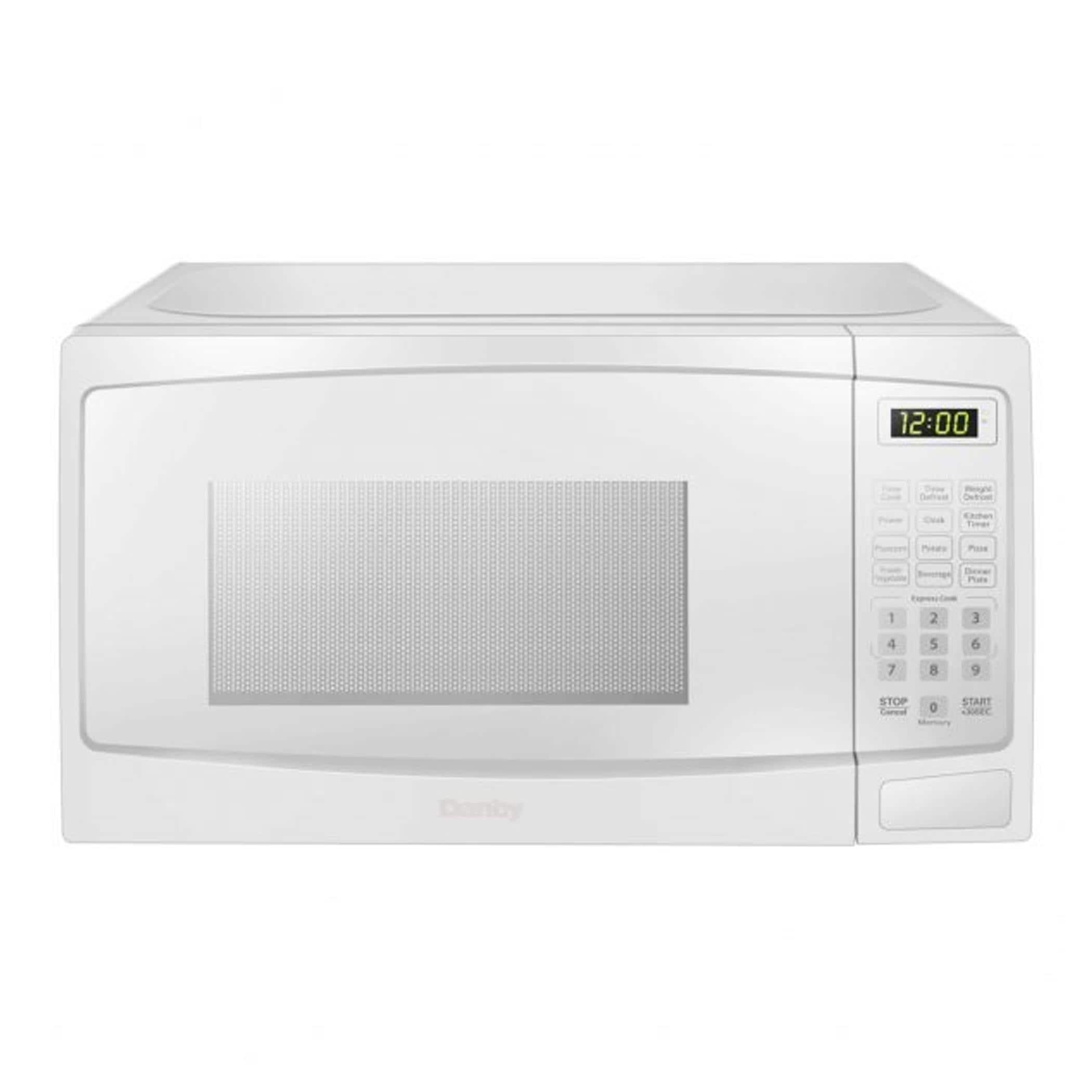 Danby 0.7 Cu. ft. Countertop Microwave in Stainless Steel, Silver